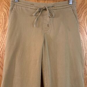 Liverpool Tan Wide Leg Pants